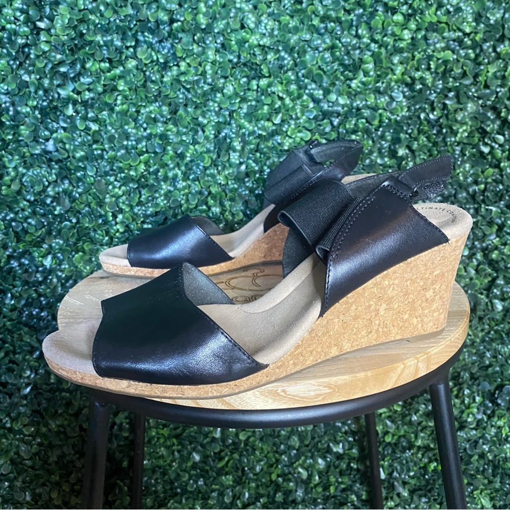 Collection by Clark’s Cork Wedges, Lightly Worn, Size 10 Women’s